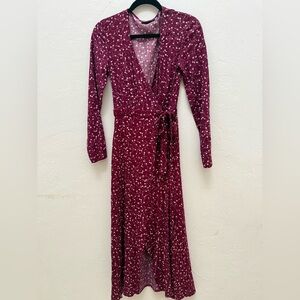 The fifth label Burgundy Wrap Dress